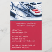 Buchhalter Flyer (Hinten)