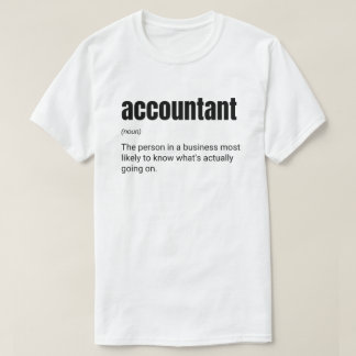 Buchhalter Funny Job Definition T-Shirt