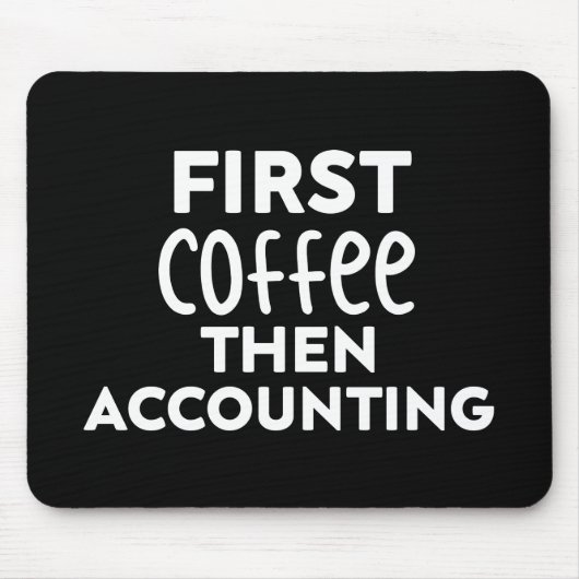 Buchhalter Funny Mousepad (Vorne)