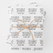 Buchhalter Funny Phantastisch Accountant CPA Gesch Geschenkpapier Set (Beispiel)