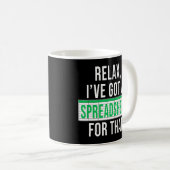 Buchhalter Funny Relax Ich habe eine Tabelle für d Kaffeetasse (VorderseiteRechts)