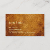 Buchhalter für kreativ geripptes Papier Visitenkarte (Rückseite)