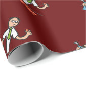 Buchhalter Geschenkpapier (Rolleneckpunkt)