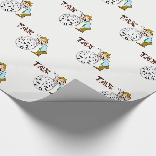 Buchhalter Geschenkpapier (Ecke)