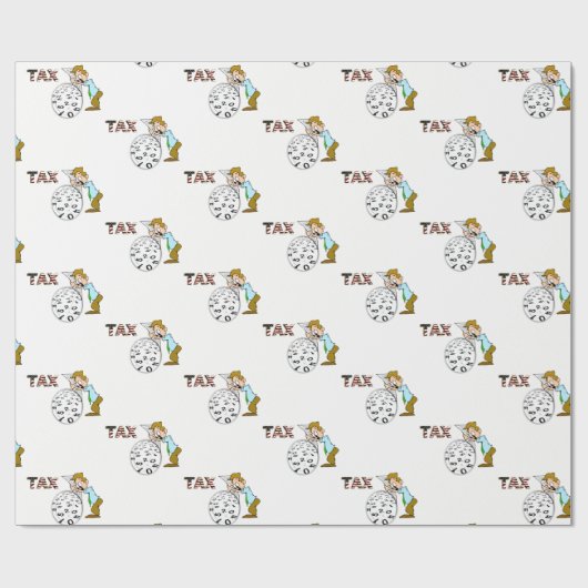 Buchhalter Geschenkpapier (Flach)