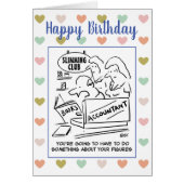 Buchhalter in einem Slimming Club (Vorne)