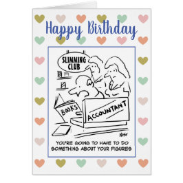 Buchhalter in einem Slimming Club