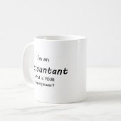 Buchhalter Kaffeetasse (Vorderseite Links)