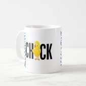 Buchhalter-Küken Kaffeetasse (Vorderseite Links)