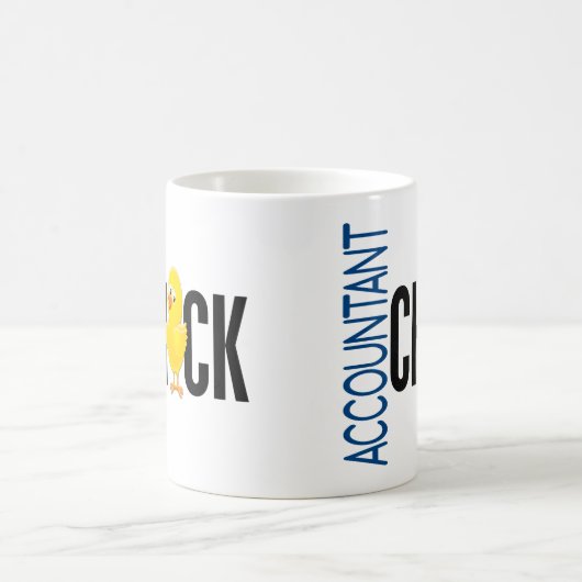 Buchhalter-Küken Kaffeetasse (Mittel)