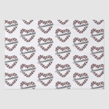 Buchhalter Leopard Herzrahmen weiß