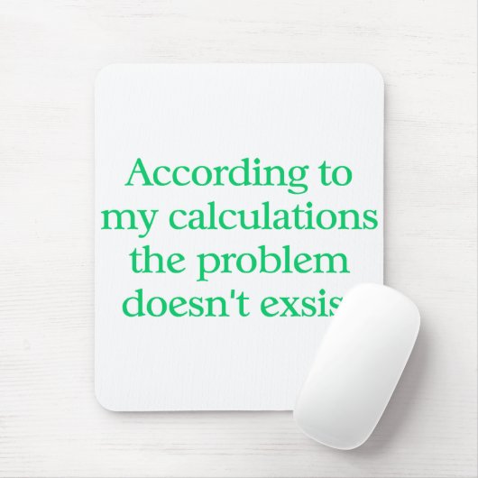 Buchhalter-Mausunterlage Mousepad (Mit Mouse)