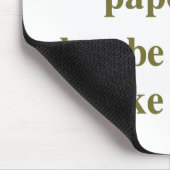Buchhalter-Mausunterlage Mousepad (Ecke)