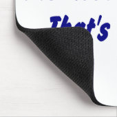 Buchhalter-Mausunterlage Mousepad (Ecke)