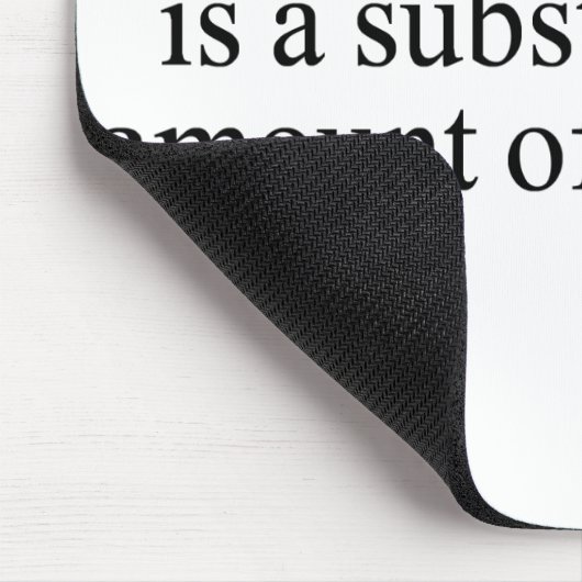 Buchhalter-Mausunterlage Mousepad (Ecke)