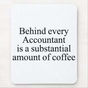 Buchhalter-Mausunterlage Mousepad