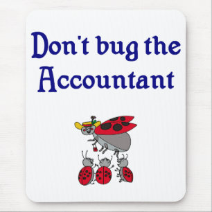 Buchhalter-Mausunterlage Mousepad