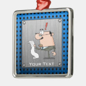 Buchhalter; Metallbürste Ornament Aus Metall (Links)