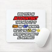 Buchhalter .. OMG WTF LOL Mousepad (Mit Mouse)