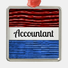 Buchhalter Patriotische Weihnachtsschmuck