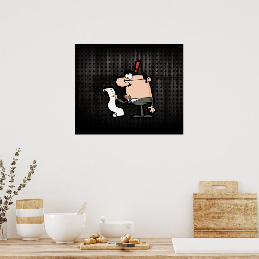 Buchhalter Poster (Küche)