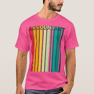Buchhalter Retro Vintage Verbindlichkeiten T-Shirt