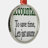 BUCHHALTER SILBERNES ORNAMENT (Rechts)