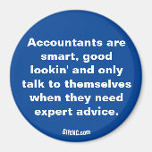 Buchhalter sind ... magnet (Vorne)