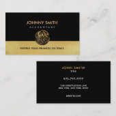 Buchhalter Slogans Visitenkarte (Vorne/Hinten)