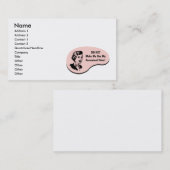 Buchhalter-Stimme Visitenkarte (Vorne/Hinten)