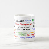 Buchhalter Stress Reliever Stress Relief Geschenk Kaffeetasse (Mittel)
