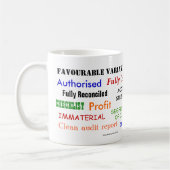 Buchhalter Stress Reliever Stress Relief Geschenk Kaffeetasse (Links)