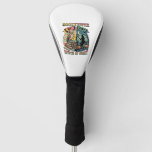 Buchhalter Tag Hexe Nacht Halloween Eule Bücher Kü Golf Headcover
