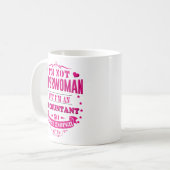 Buchhalter-Tasse, erklärende Kaffeetasse (Vorderseite Links)