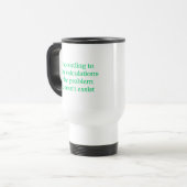 Buchhalter-Tasse Reisebecher (Vorderseite Links)
