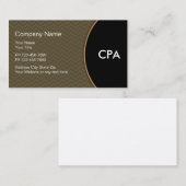Buchhalter-unzerstörbare Visitenkarten Visitenkarte (Vorne/Hinten)