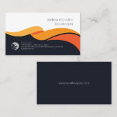 Buchhalter Visitenkarte (Vorne/Hinten)