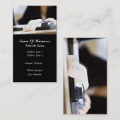 Buchhalter-Visitenkarte Visitenkarte (Vorne/Hinten)