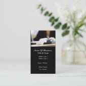 Buchhalter-Visitenkarte Visitenkarte (Stehend Vorderseite)