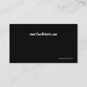 Buchhalter-Visitenkarten Visitenkarte (Rückseite)