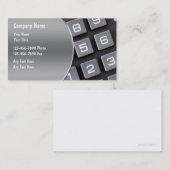 Buchhalter-Visitenkarten Visitenkarte (Vorne/Hinten)