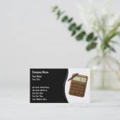 Buchhalter-Visitenkarten Visitenkarte (Stehend Vorderseite)