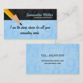 Buchhalter-Visitenkarten Visitenkarte (Vorne/Hinten)