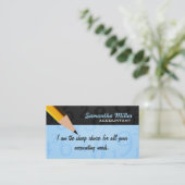 Buchhalter-Visitenkarten Visitenkarte (Stehend Vorderseite)