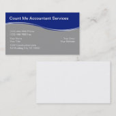 Buchhalter-Visitenkarten Visitenkarte (Vorne/Hinten)