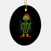 Buchhalter Weihnachten Elf Keramik Ornament (Rechts)