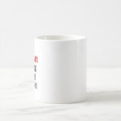 Buchhalter Zahlen und Träume ausschneiden Kaffeetasse (Mittel)