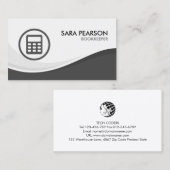 Buchhalterbuchhalter Visitenkarte (Vorne/Hinten)