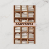 Buchhalterhalterung Visitenkarte (Vorderseite)