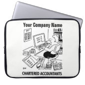 Buchhalterin Laptopschutzhülle (Vorderseite)